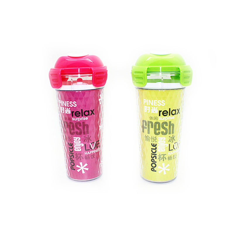 畅饮创意密封随手杯时尚冰杯锁扣杯礼品杯耐摔*