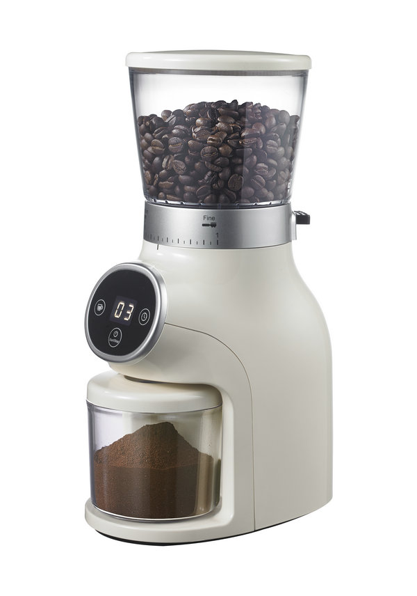 Professional Touch-screen Grinding Disc Coffee Grinder Automatic Commercial Electric Coffee Grinder Machine