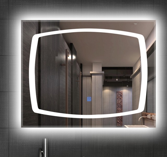 Manufacturer Wholesale Bathroom Mirror Led Lighted Anti-fog Vanity Smart Led Mirror